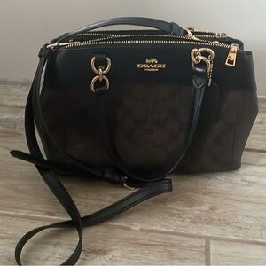 COACH Purse (black/brown)